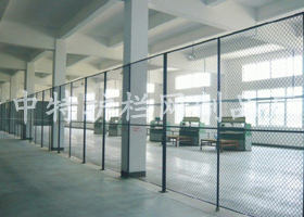 供應廠區防護網|工地安全網|倉庫隔離網|工廠車間隔離-安平縣中特金屬絲網制品廠